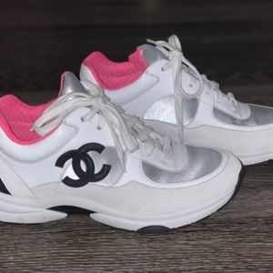chanel sneakers brand new with dust bag